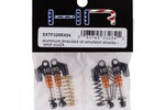 Hot Racing HRASXTF326RX04 Hot Racing Axial SCX24 Aluminum Threaded Oil Emulsion Shocks (4)