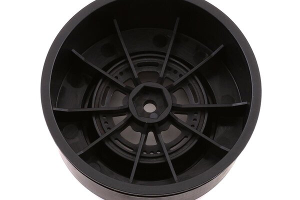 DragRace Concepts DRC-216  DragRace Concepts AXIS 2.2/3.0" Drag Racing Rear Wheels w/12mm Hex (Black) (2)