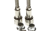 Racers Edge RCE6407  Metal Rear Wheel Shafts & Pins & M4 Lock Nuts for Blackzon Slyder Racers Edge RCE6407  Metal Rear Wheel Shafts & Pins & M4 Lock Nuts for Blackzon Slyder