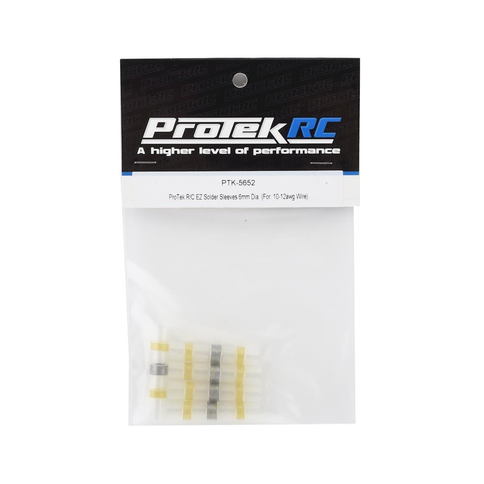 Protek R/C PTK-5652  ProTek RC 6mm EZ Solder Splice Tube Sleeves (5) (12-10awg Wire)