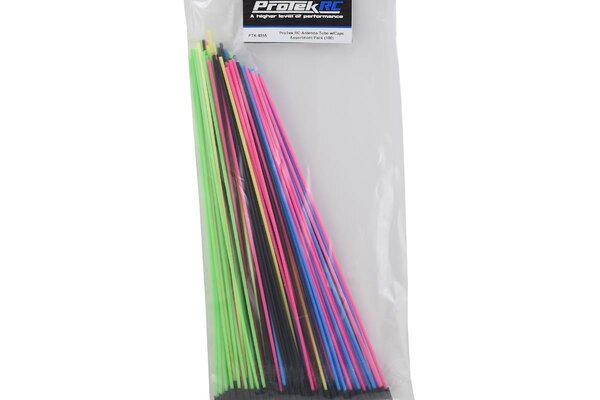 Protek RC PTK-8355   RC Antenna Tube w/Caps Assortment Pack