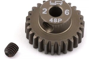 Yeah Racing YEA-MG-48026  Yeah Racing 48P Hard Coated Aluminum Pinion Gear (26T)