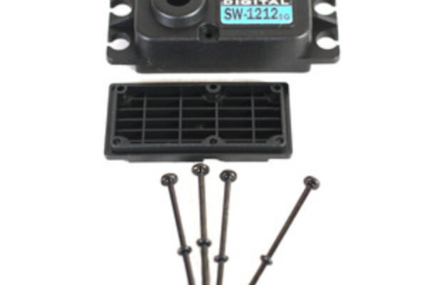 SAVOX SAVSCSW1212SG  Top & Bottom Servo Case w/ 4 Screws, for SW1212SG & SW1212S