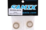 Samix SAMSCX24-4078  Samix SCX24 Brass Wheel Weights (9g) (2)