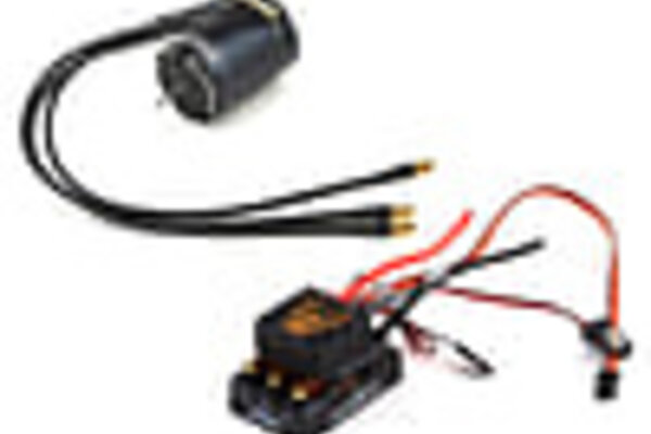 Castle Creations CSE010-0166-08 Castle Creations Copperhead 10 Waterproof 1/10 Sensored Combo w/Slate (3800Kv)