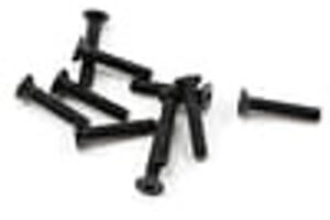 Protek RC PTK-H-2207  RC 3x16mm "High Strength" Flat Head Screws (10)