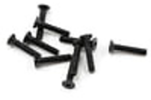 Protek RC PTK-H-2207  RC 3x16mm "High Strength" Flat Head Screws (10)