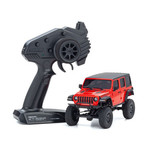 Kyosho KYO32521R MINI-Z 4x4 MX-01 Readyset Jeep Wrangler Unlimited, Firecracker Red