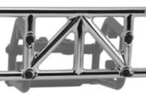 RPM R/C Products RPM80123  CHROME REAR BUMPER 4X4 SLASH