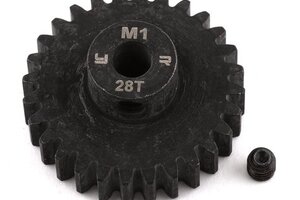 Yeah Racing YEA-MG-10018  Yeah Racing  28T Hardened Steel Mod 1 Pinion Gear (5mm Bore) (28T)