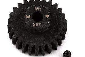 Yeah Racing YEA-MG-10016  Yeah Racing Hardened Steel Mod 1 Pinion Gear (5mm Bore) (26T)
