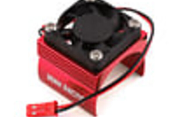 Yeah Racing YEA-YA-0410RDYeah Racing Aluminum 540 Size Motor Heat Sink w/Cooling Fan (Red)