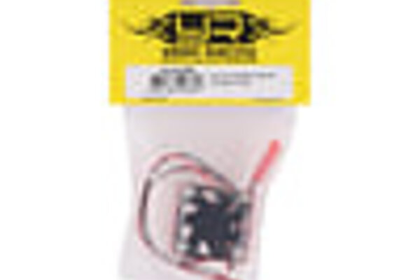 Yeah Racing YEA-YA-0410RDYeah Racing Aluminum 540 Size Motor Heat Sink w/Cooling Fan (Red)