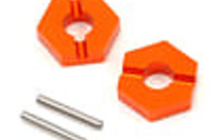 HB Racing HBS112744   HB Racing 12mm Front Aluminum Hex Hub (2)