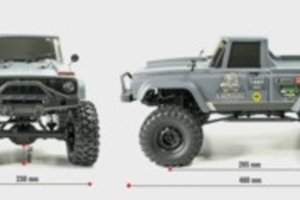 CARISMA CIS82668  SCA-1E 1/10 4WD Coyote 2.1 Builders Kit