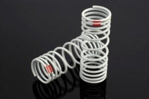 Traxxas 6861 Springs, front (progressive, -20% rate, orange) (2)