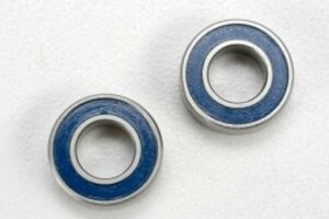 Traxxas 5117 Ball bearings, blue rubber sealed (6x12x4mm) (2)