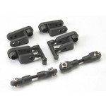 Traxxas 5345R Servo horns, steering, long (2), short (2)/ linkage, steering (3x20mm turnbuckle) (2)/ rod ends (short) (4)/ hollow balls (4)