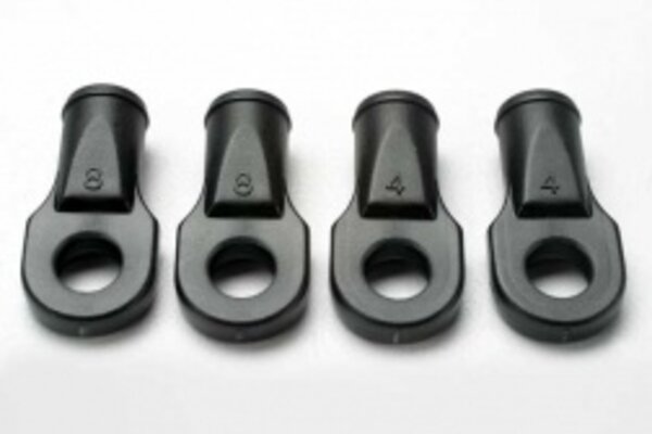 Traxxas 5348 Rod ends, Revo® (large, for rear toe link only) (4)
