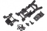 Traxxas 6720 Body mounts, front & rear/ 3x12mm CS (4)/ 3x12mm shoulder screw (2)/ 3x10mm flat-head machine screw (8)/ 3x12mm BCS (1)