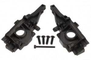 Traxxas 7029X Bulkhead, rear (left & right halves)/ 3x10mm BCS (4)