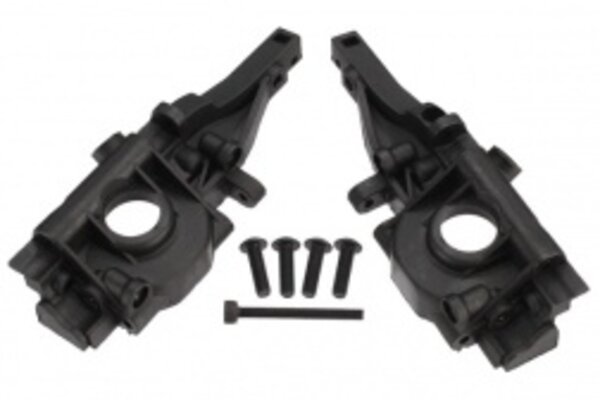 Traxxas 7029X Bulkhead, rear (left & right halves)/ 3x10mm BCS (4)