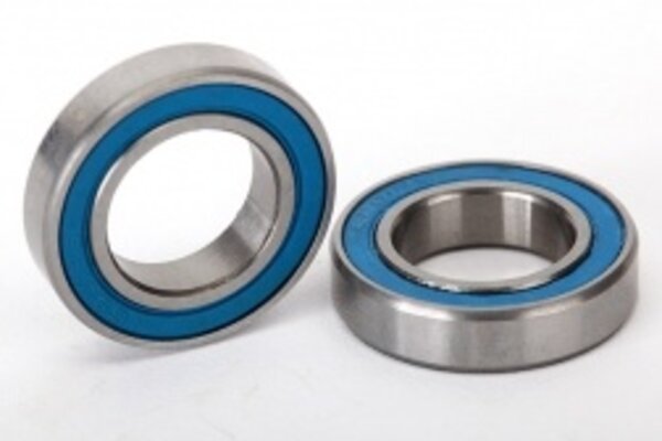 Traxxas 5101 Ball bearings, blue rubber sealed (12x21x5mm) (2)
