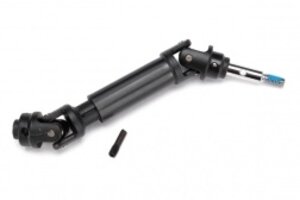 Traxxas 6760 Driveshaft assembly, front, heavy duty (1) (left or right) (fully assembled, ready to install)/ screw pin (1)