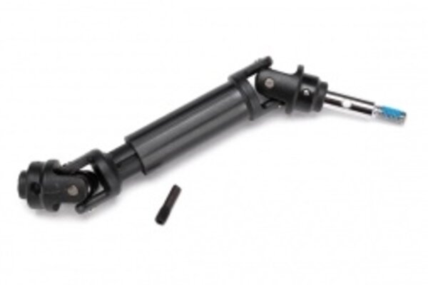 Traxxas 6760 Driveshaft assembly, front, heavy duty (1) (left or right) (fully assembled, ready to install)/ screw pin (1)