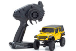 Kyosho KYO32521Y MINI-Z 4x4 MX-01 Readyset Jeep Wrangler Unlimited Rubicon, Hellayella