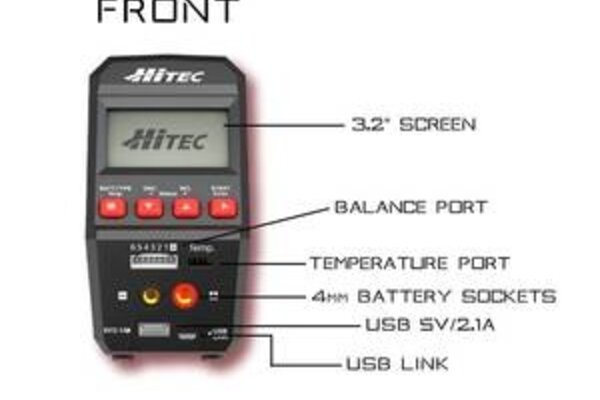 Hitec HRC44246   RDX1 Pro Single Channel 100W Charger