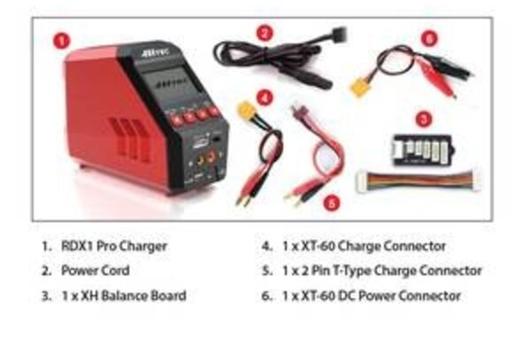 Hitec HRC44246   RDX1 Pro Single Channel 100W Charger