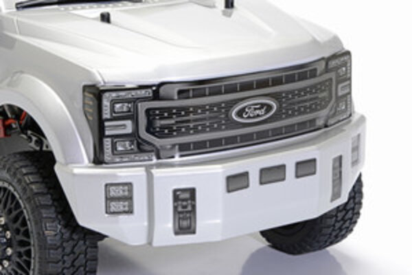 CEN Racing CEG8983  Ford F450 1/10 4WD Solid Axle RTR Truck - Silver Mercury CEN Racing officially licensed FORD F450 SD 1/10 4WD RTR Custom Truck DL-Series. True 1/10 scale RTR.  ESC-40A WP-1040-Brushed (Powered by HobbyWing):
