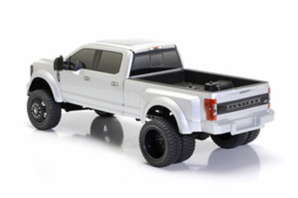 CEN Racing CEG8983  Ford F450 1/10 4WD Solid Axle RTR Truck - Silver Mercury CEN Racing officially licensed FORD F450 SD 1/10 4WD RTR Custom Truck DL-Series. True 1/10 scale RTR.  ESC-40A WP-1040-Brushed (Powered by HobbyWing):