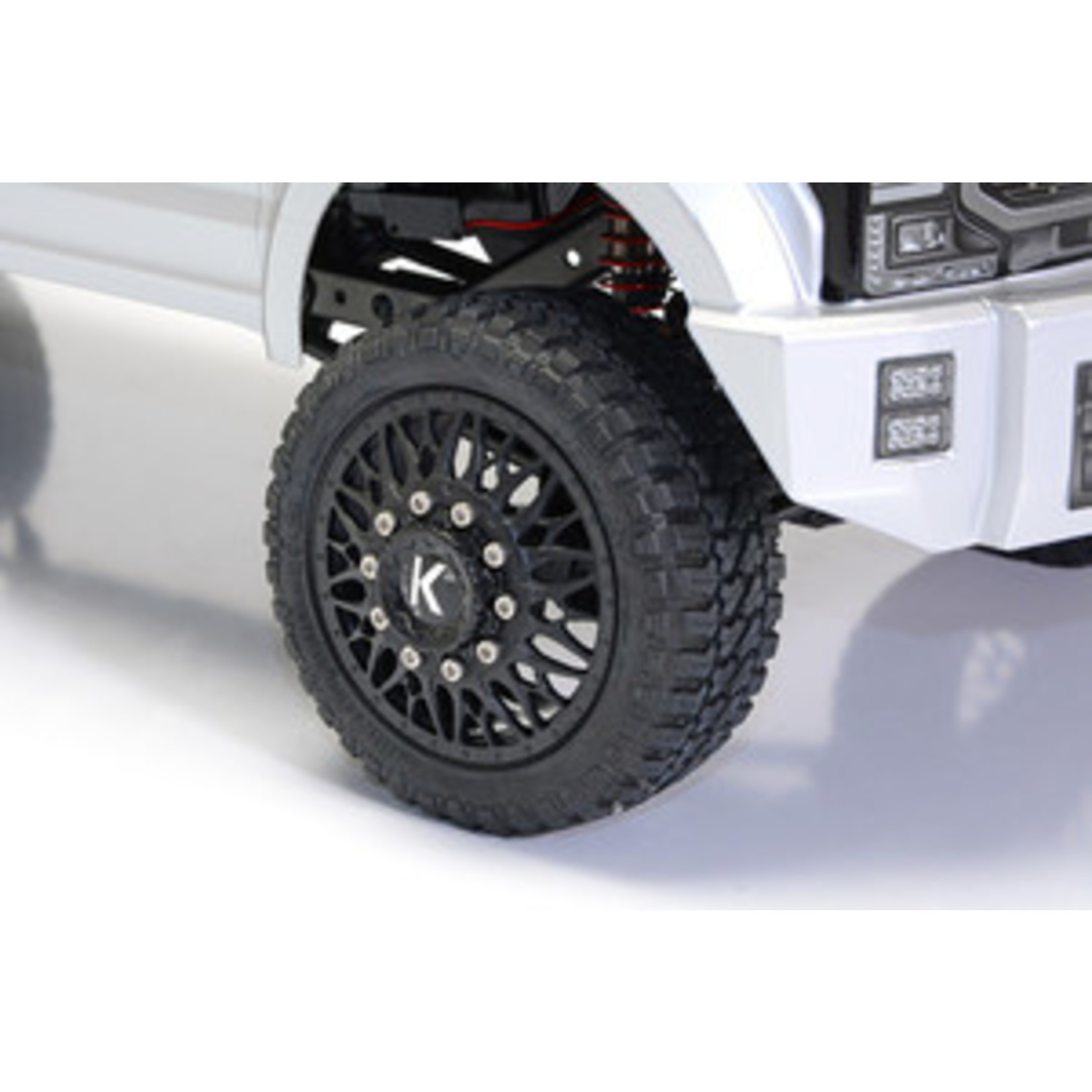 CEN Racing CEG8983  Ford F450 1/10 4WD Solid Axle RTR Truck - Silver Mercury CEN Racing officially licensed FORD F450 SD 1/10 4WD RTR Custom Truck DL-Series. True 1/10 scale RTR.  ESC-40A WP-1040-Brushed (Powered by HobbyWing):