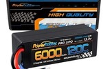 Powerhobby PHB4S6000120CXT90  Powerhobby 4s 6000MAH 120C-240C Graphene + High Voltage Lipo Battery w XT90 Plug Hard Case 120C Continous / 240C Brust