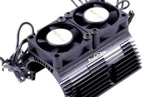 Powerhobby PHBPH1289BLACK  Power Hobby Heat Sink W/ Twin Tornado High Speed Fans