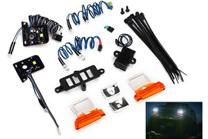 Traxxas 8036 LED light set (contains headlights, tail lights, side marker lights, & distribution block) (fits #8010 body, requires #8028 power supply)