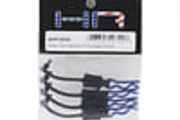 Hot Racing HRABWP39E06   Body Clip Retainers, for 1/8th Scale, Blue (4pcs)