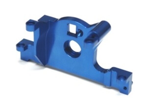 ST Racing Concepts SPTST7460B  Aluminum Motor Mount, Blue, for Traxxas Slash 4x4 LCG / Rally