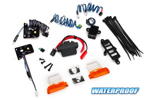 Traxxas 8035 LED light set, complete with power supply (contains headlights, tail lights, side marker lights, & distribution block) (fits #8010 body) Traxxas 8035 LED light set, complete with power supply (contains headlights, tail lights, side marker lights, & distribution block) (fits #8010 body)