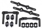 Traxxas 8316 Body mounts, front & rear/ body mount posts/ body mount sliders