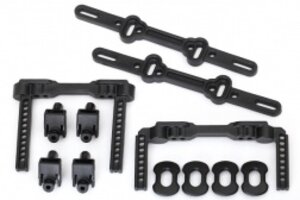 Traxxas 8316 Body mounts, front & rear/ body mount posts/ body mount sliders