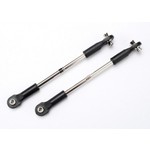 Traxxas 5939 Turnbuckles, toe links, 72mm (2) (assembled with rod ends and hollow balls)