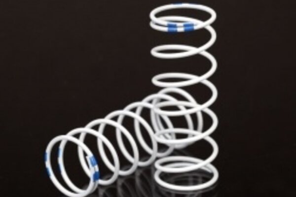 Traxxas 7449 Spring, shock, white (GTR xx-long) (1.004 rate blue) (1 pair)