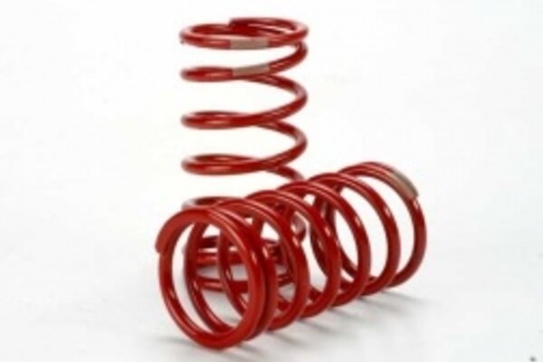 Traxxas 5440 Spring, shock (red) (GTR) (4.1 rate tan) (1 pair)
