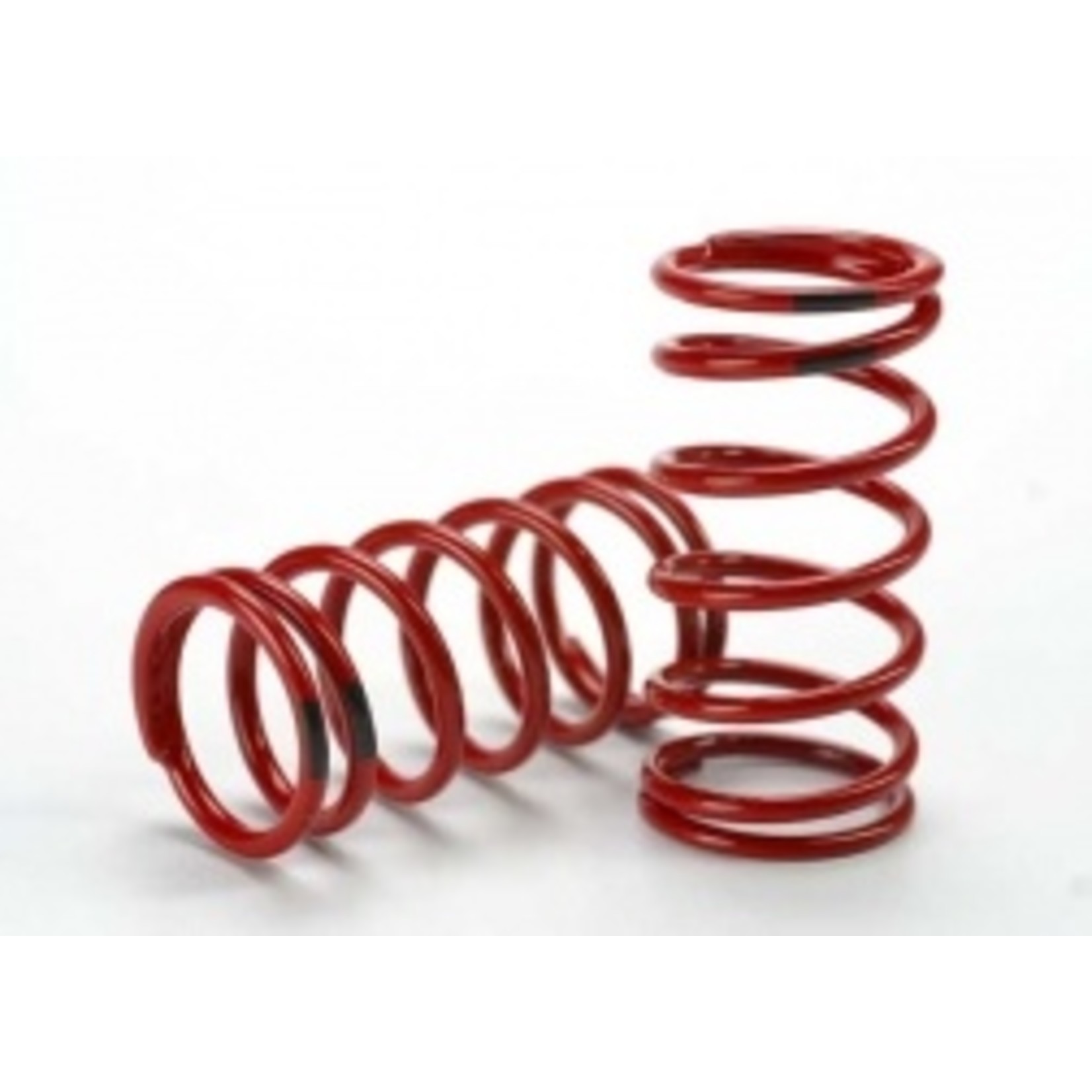 5441 TRAXXAS Spring, shock (red) (GTR) (4.4 rate black) (1 pair