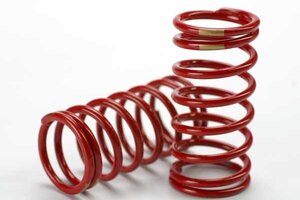 Traxxas 5439 Spring, shock (red) (GTR) (3.8 rate gold) (1 pair)