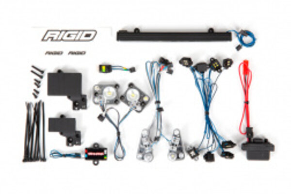 Traxxas 8095 LED light set, complete with power supply (contains headlights, tail lights, roof light bar, rock lights & distribution block) (fits #8011 body)