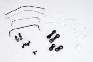 Traxxas 5589X Sway bar kit (front and rear) (includes sway bars and linkage)